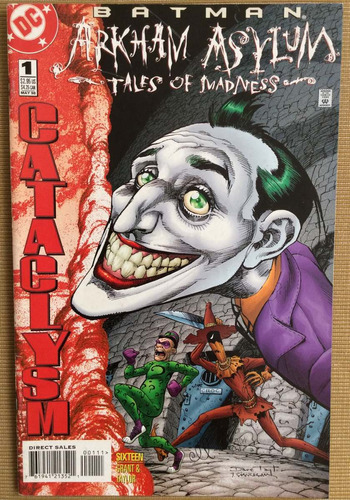 Batman Arkham Asylum Tales Of Madnes  #1 Dc Cómics Mayo 1998