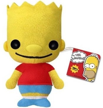 Funko Peluche Bart Simpson Plushie The Simpsons Bartolomeo