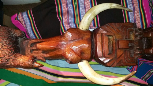 Escultura Peru , Imperio Inca El Alto Peru Unico En Pais (Usado)