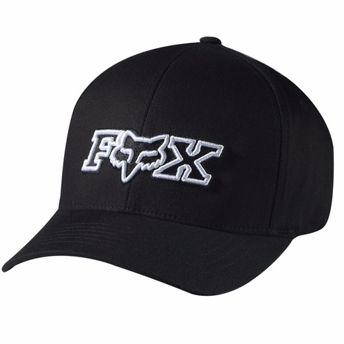 Gorra Fox Racing Corpo Black Negro Original Usa - Flexfit