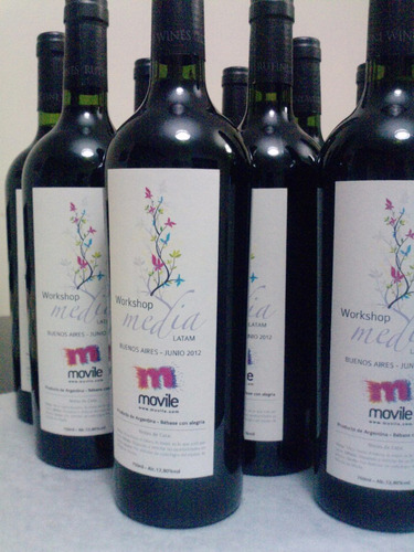 Vinos Personalizados Cumpleaños, Aniversarios Bodas Eventos