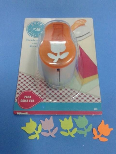 Perforadora Goma Eva Flor Oso Pie Manzana Estrella 2,5 Cm