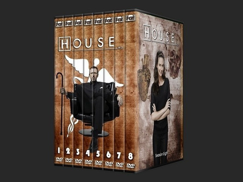 Box House Série Completa Todas 8 Temporadas 46 Dvds Dublado