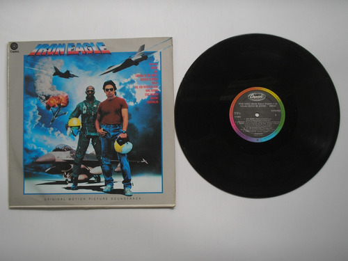 Lp Vinilo Iron Eagle Banda Original Pelicula Promocional1986