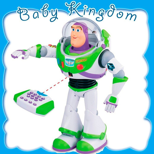 Toy Story Muñeco Buzz A Control Remoto Camina,se Mueve.nuevo