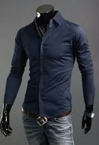Comprar Promocion Camisas Entalladas Slim Fit Para Hombre De Diseño