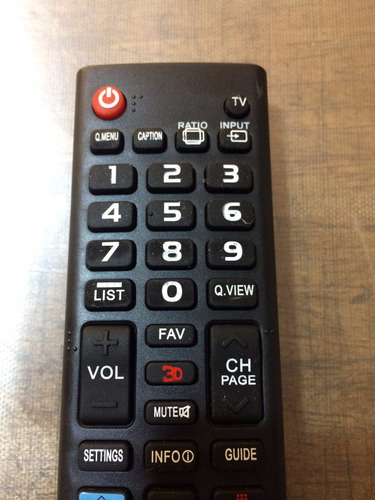 Control Remoto Genérico Para Smart Tv LG 3d S/15