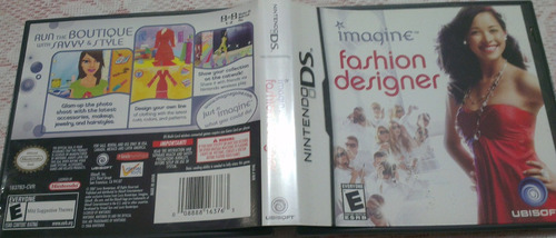 Juego Ds Imagine Fashion Designer Original