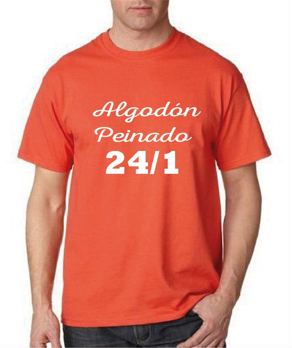 Remeras Lisas Algodón Peinado 24/1 Premium Negro | MercadoLibre