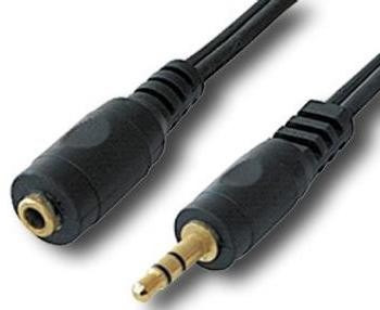 Remate Cable Audio 3.5 Sonido Macho Auxiliar Hembra 3m