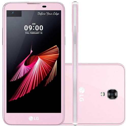 Celular LG X Screen K500ds Rosa 16gb Quad Core Desbloqueado