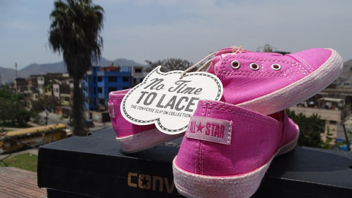 Zapatillas Mujer/niña Converse Rosadas Modelo Exclusivo