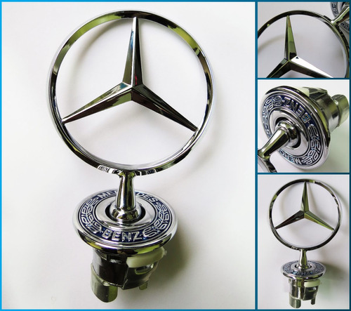 Emblema Insignia Mercedes Benz Capot Capó W202 W204 W221 ...