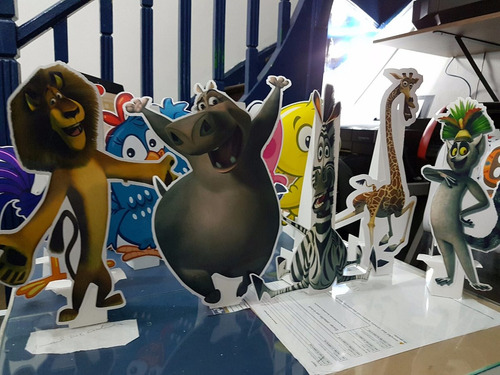 5 Display Mesa Galinha Pintadinha 30 Cm