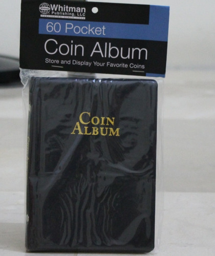 Imagen 3 de 6 de Album Elegante Para 60 Monedas Whitman Color Negro