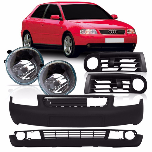 Kit Audi A3 2001 -par Milhas+ Grades + Spoiler + Parachoque