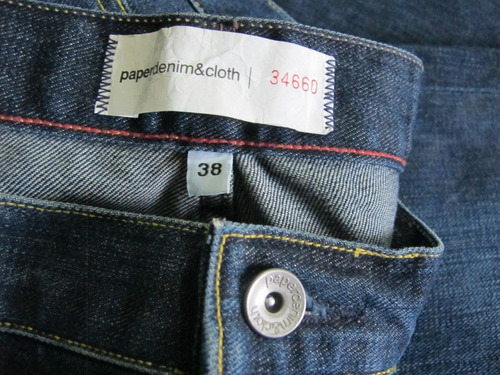 Calca Jeans Paperdenim & Cloth Masculino Tamanho 48 Brasil!