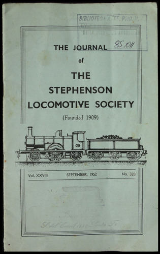 Ferrocarril The Journal Of The Stephenson Locomotive 48n 211