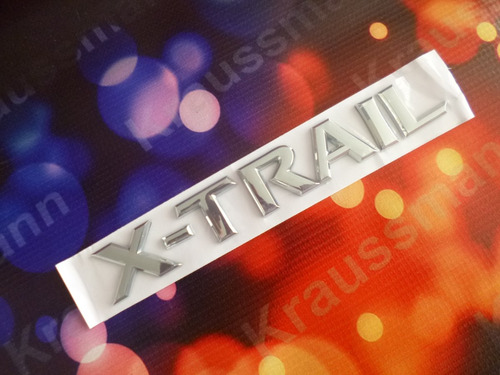 Nissan X Trail, Logo Emblema Cromado