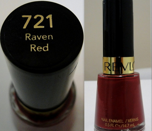 Revlon - Esmalte - 721 - Raven Red