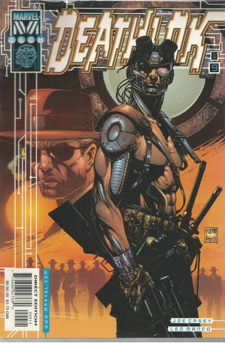 Deathlok N° 09 - Em Inglês - Editora Marvel - Formato 15 X 26 - Capa Mole - Bonellihq Cx242 Nov23