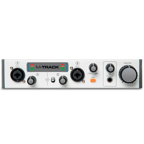 Interface De Áudio 2 Canais M-audio M-track 2 Mkii