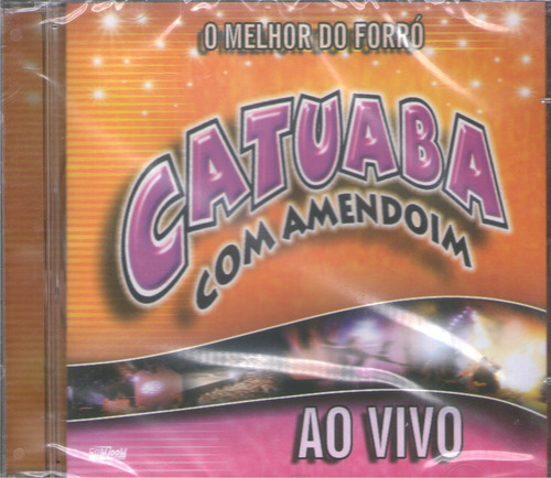Cd Catuaba Com Amendoim Ao Vivo Original