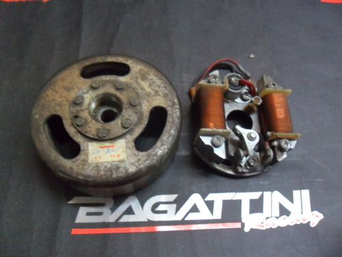 Volante Magnetico + Plaqueta Dadalt Bagattini Motos