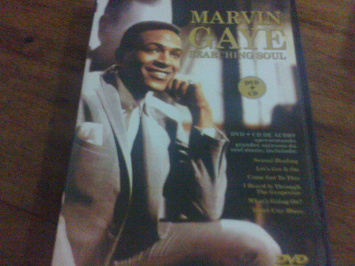 Dvd Marvin Gaye - Searching Soul  -inclui Cd