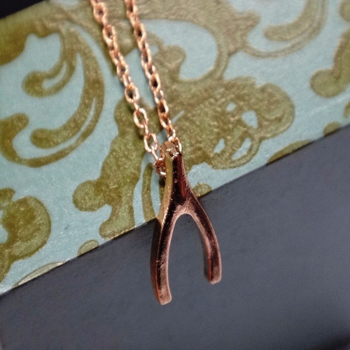 Collar Hueso De Buena Suerte Fortuna Fashion Mujer Tb