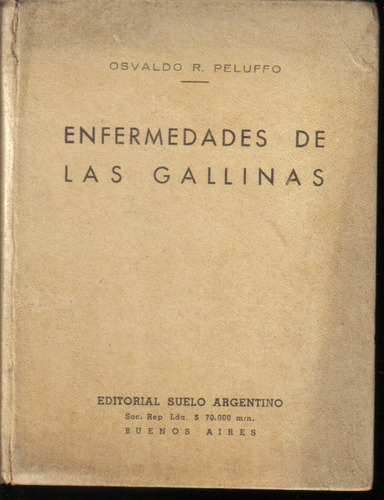 Enfermedades De Las Gallinas, De Osvaldo R. Peluffo
