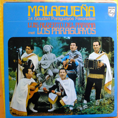 Vinilo Los Paraguayos: Malagueña