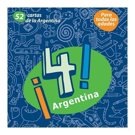 Juego Cartas Didáctico ¡4! Argentina - Chicos.net Ediciones