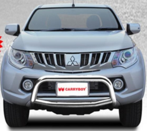 Defensa Acero Inoxidable Mitsubishi Triton New 2016