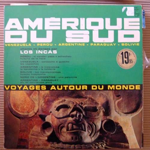 Vinilo Los Incas: America Del Sur