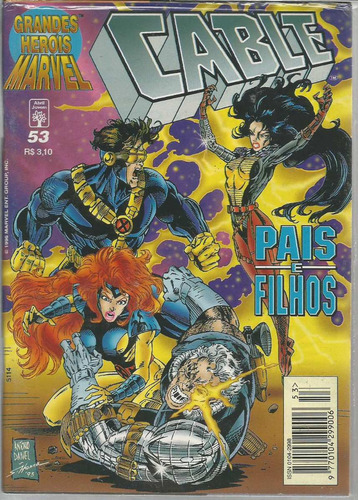 Grandes Herois Marvel 53 1ª Serie Abril - Bonellihq Cx44 E19