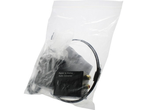 Convertidor De Audio Digital Toslink Óptico A Rca Y Coaxial