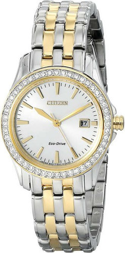 Reloj Citizen Para Mujer Ew1908-59a Eco-drive Swarovski