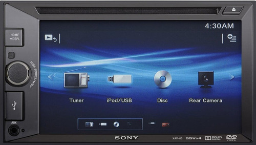 Stereo Sony Xav 65 Nuevo Doble Din Dvd