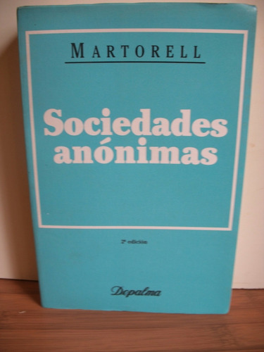 Sociedades Anónimas Martorell.