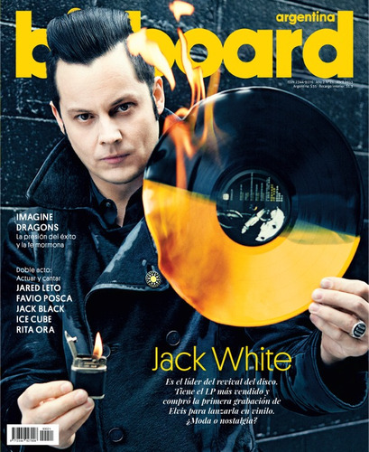 Revista Billboard Argentina 21. Jack White