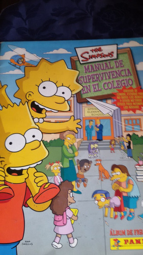Album The Simpsons Muy Buen Estado Incompleto