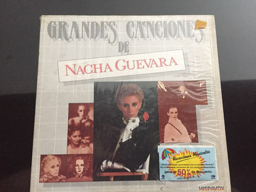 Nacha Guevara - Grandes Canciones Lp Mexico Muy Buen Estado