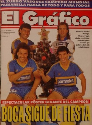 Grafico 3821 Boca Juniors Navarro Montoya Y Otros Sin Poster