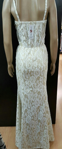 Vestido Largo Corte Sirena...