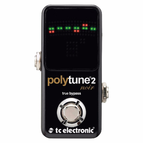 Pedal Afinador Tc Electronic Mini Polytune 2 Noir - Pd1016