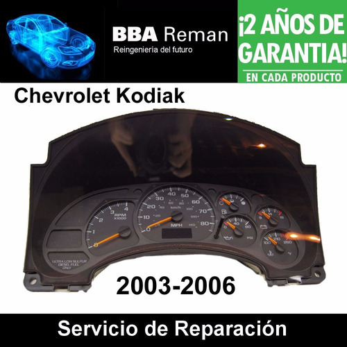 Reparacion De Tablero Chevrolet Kodiak