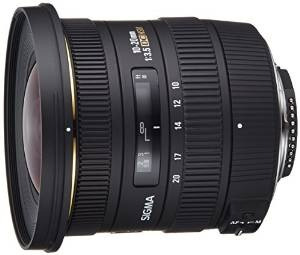 Sigma 10-20mm F / 3.5 Ex Dc Hsm Eld Sld Asférica Lente Gran 