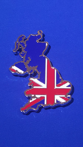 Imagen 1 de 2 de Emblema Inglaterra Metálico Atornillable
