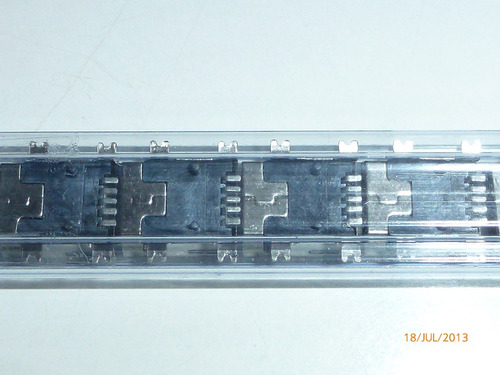 Lote 10 Conector Mini Usb 5 Pinos Sony LG Gps Pmp Frete Grat